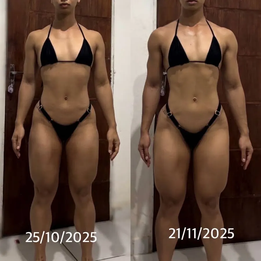 Antes e depois de aluno(a): Frente