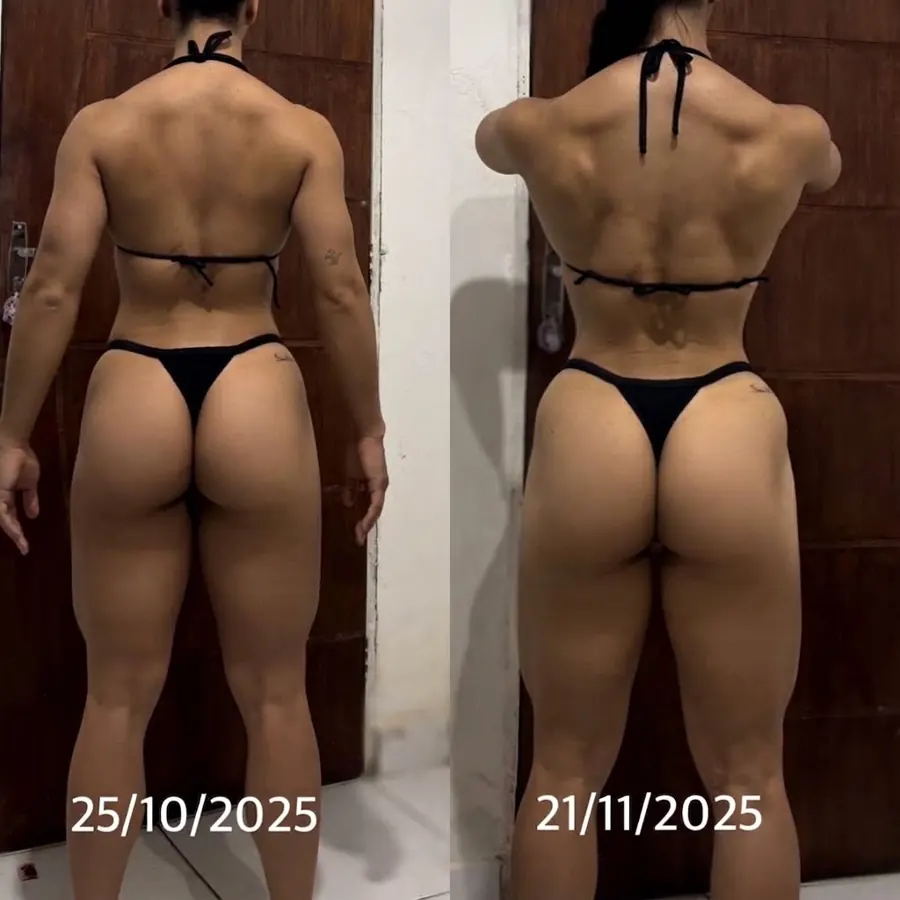 Antes e depois de aluno(a): Costas